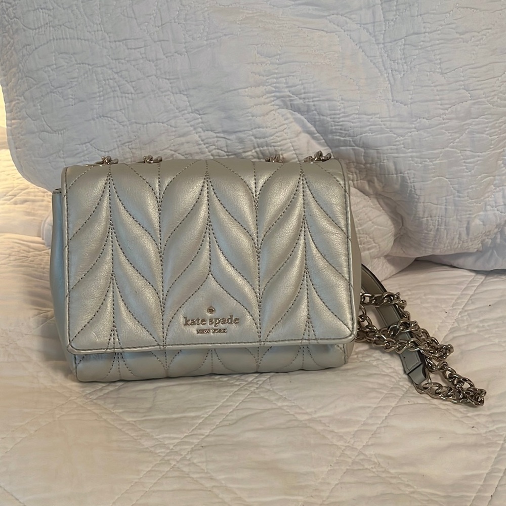 Kate Spade silver bag